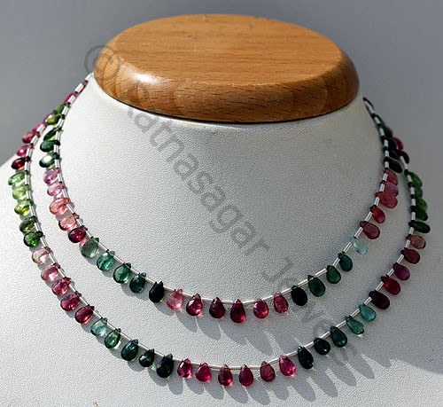 Tourmaline gemstones Beads