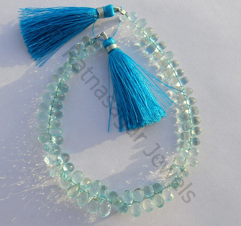 Blue Topaz Gemstone Beads 