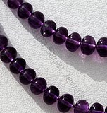 Amethyst Gemstone Beads-Plain Beads