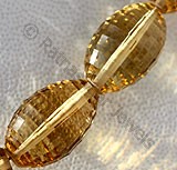 Honey Quartz  Faceted Coins