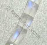 Rainbow Moonstone  Faceted Rectangles