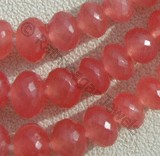 Rhodochrosite Gemstone  Faceted Roundels