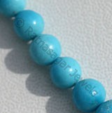 Sleeping Beauty Turquoise  Plane Round