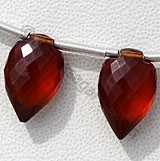 Spessartite Gem Stone  Conch Briolettes