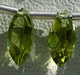 Peridot Gemstone Beads  Marquise