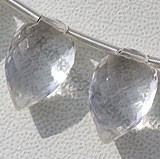 Crystal Beads  Conch Briolettes