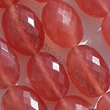 Rhodochrosite Gemstone  Oval Faceted