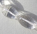Crystal Beads  Faceted Coins