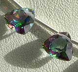 Mystic Topaz Beads  Trilliant