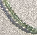 Fluorite Gemstone Beads  Faceted Roundels