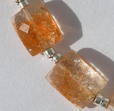 Sun Stone Oregon  Faceted Rectangles