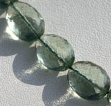 Green Amethyst  Oval Faceted