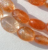 Sun Stone Oregon  Oval Faceted