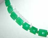 Chrysoprase Gemstone  Faceted Rectangles