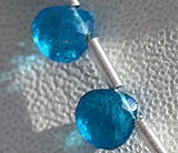 Apatite Gemstone Beads  Heart Briolettes