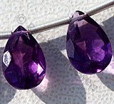 Amethyst Gemstone Beads  Pan