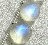 Rainbow Moonstone  Heart Briolettes