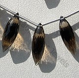Smoky Quartz Gemstone  Dew Drops