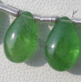Tsavorite  Flat Pear Plain