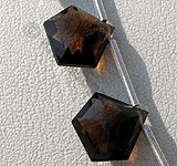 Smoky Quartz Gemstone  Diamond