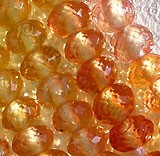 Songea Sapphire  Faceted Roundels
