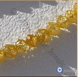 Diamond Beads- Faceted Rondelles