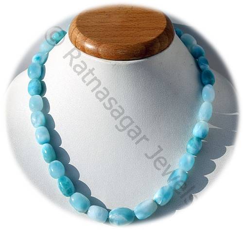 Larimar Gemstone Beads