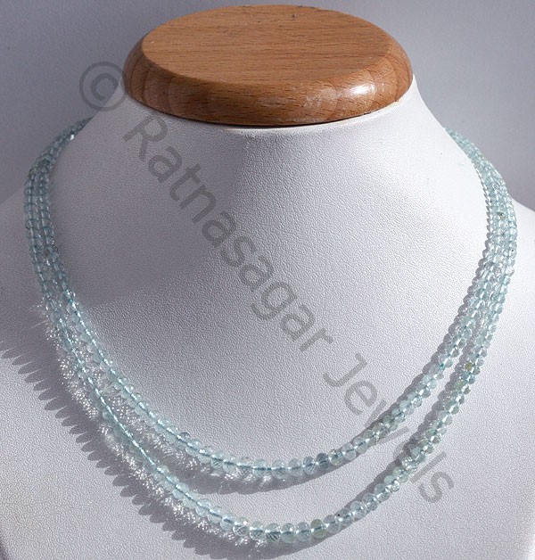 Aquamarine Beads