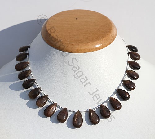 Copper+sapphire+beads