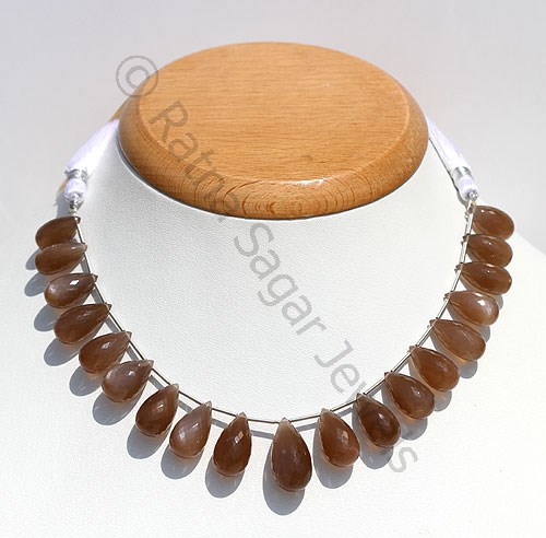 Coffee moonstone gemstones