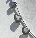 Labradorite Blue Fire Trilliant Cut Beads