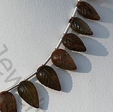Andalusite Carved Leaf