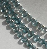 Zircon Gemstone  Heart Briolette