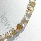 Golden Rutilated Quartz Trilliant Cut 