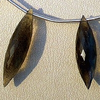 Labradorite Gemstone  Dew Drops