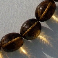 Beer Quartz  Faceted Nuggets
