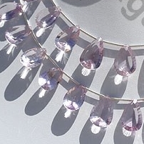 Pink Amethyst  Concave Cut Pan