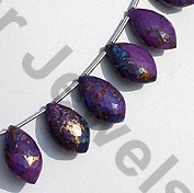 Turquoise Gemstone Dolphin Beads
