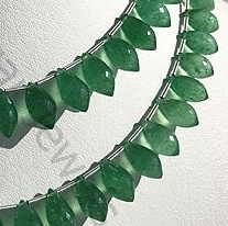 Green Strawberry Quartz Chandelier Briolette