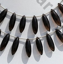 Smoky Quartz Gemstone  Dew Drops