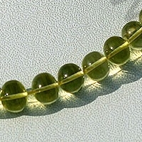 Lemon Quartz  Plain Beads
