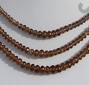 Color Change Garnet  Faceted Rondelle