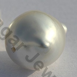 Pearl Half Drilled Gemstone