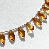 Citrine Dolphin Shape Gemstone Beads