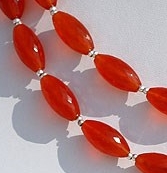 Carnelian Gemstone Fancy Beads