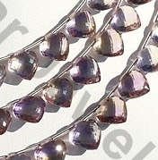 Ametrine Gemstone Betel shape beads
