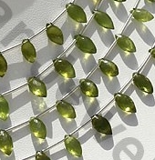Vesuvianite Marquise beads