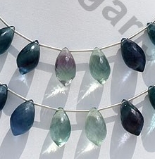 Fluorite Gemstone Chandelier Briolette