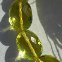 Lemon Quartz  Oval Faceted