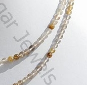 Golden Rutilated Quartz Faceted Round